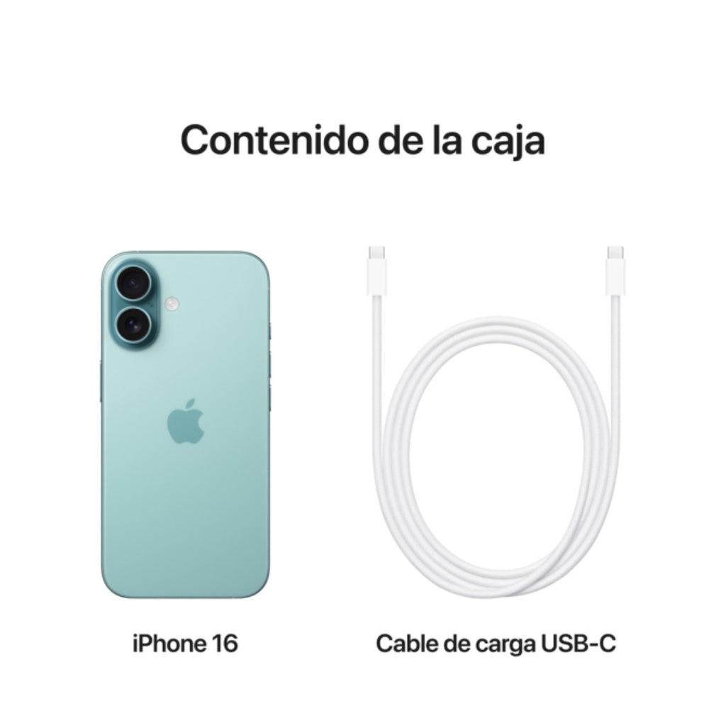 iPhone 16 128GB VERDE AZULADO