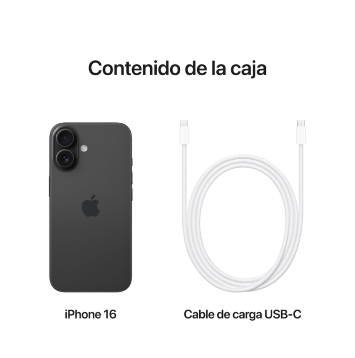 iPhone 16 128GB NEGRO
