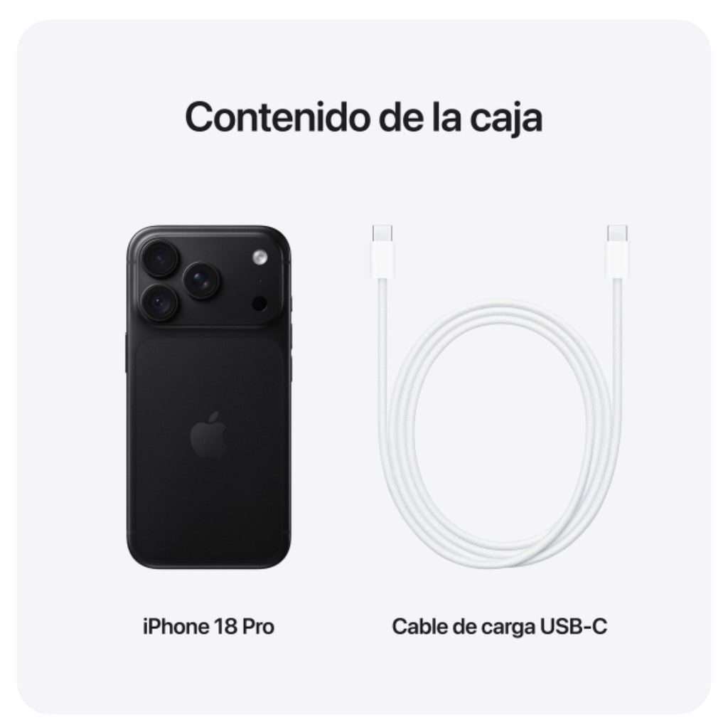 iPhone 18 Pro 256GB NEGRO