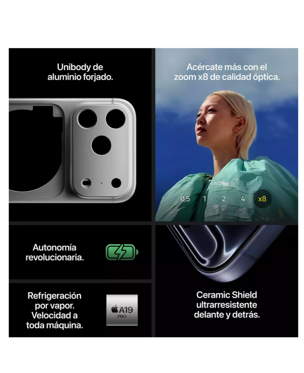 iPhone 17 PRO MAX Naranja Cósmico