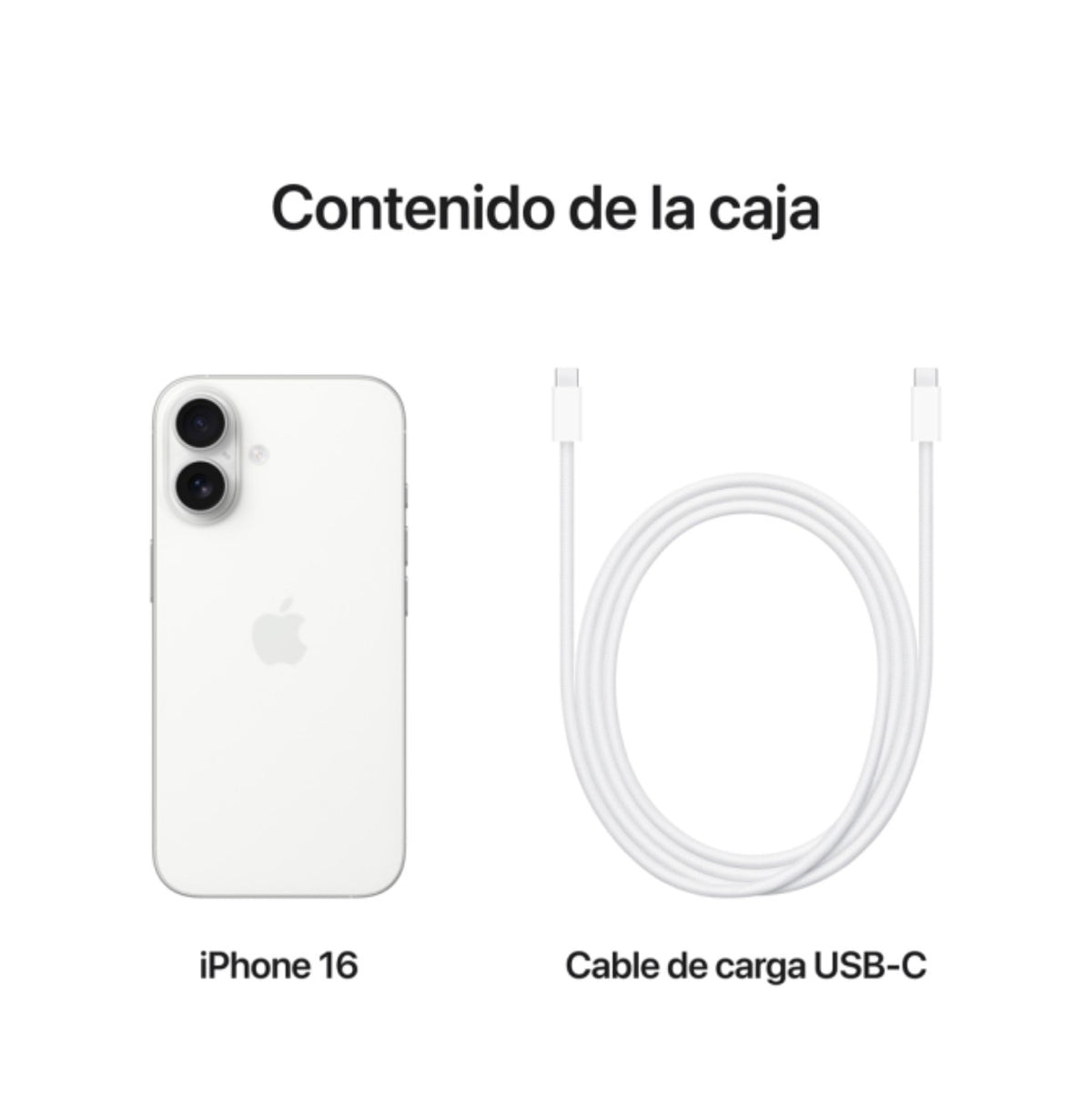 iPhone 16 128GB BLANCO