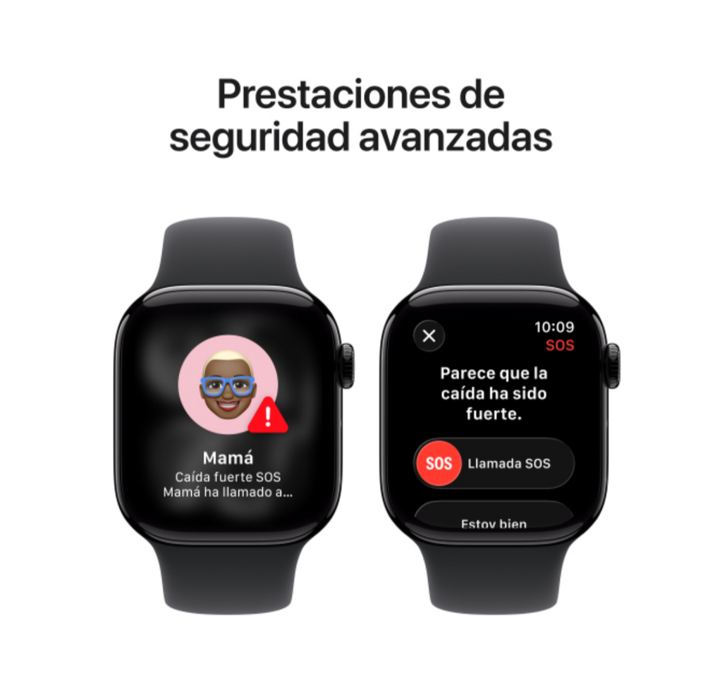 Apple Watch Series 11 46mm Negro azabache (S/M)