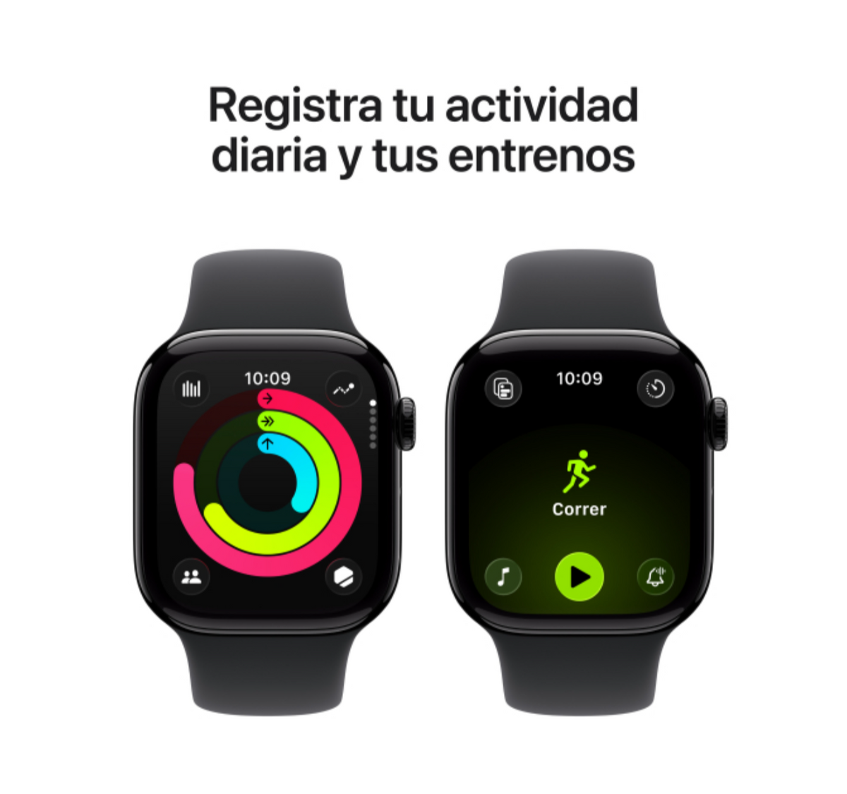 Apple Watch Series 11 46mm Negro azabache (S/M)