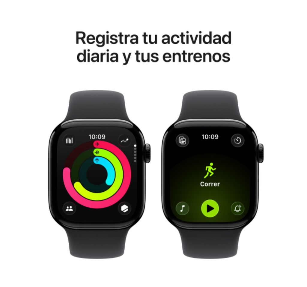 Apple Watch Series 11 42mm Negro azabache (S/M)