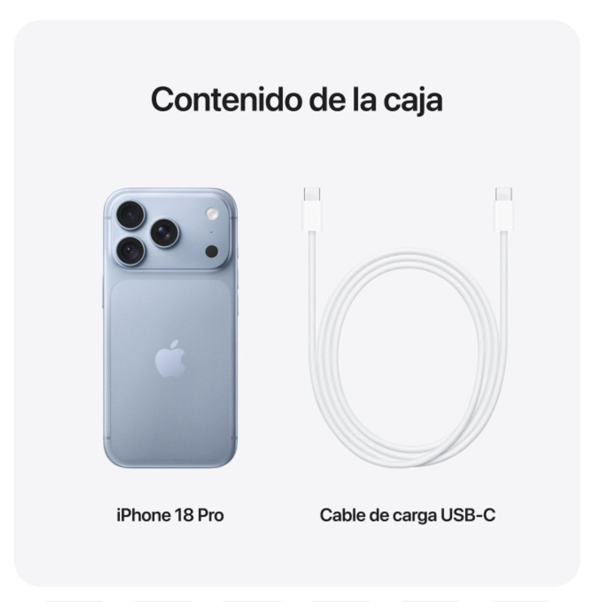 iPhone 18 Pro 256GB AZUL GLACIAL